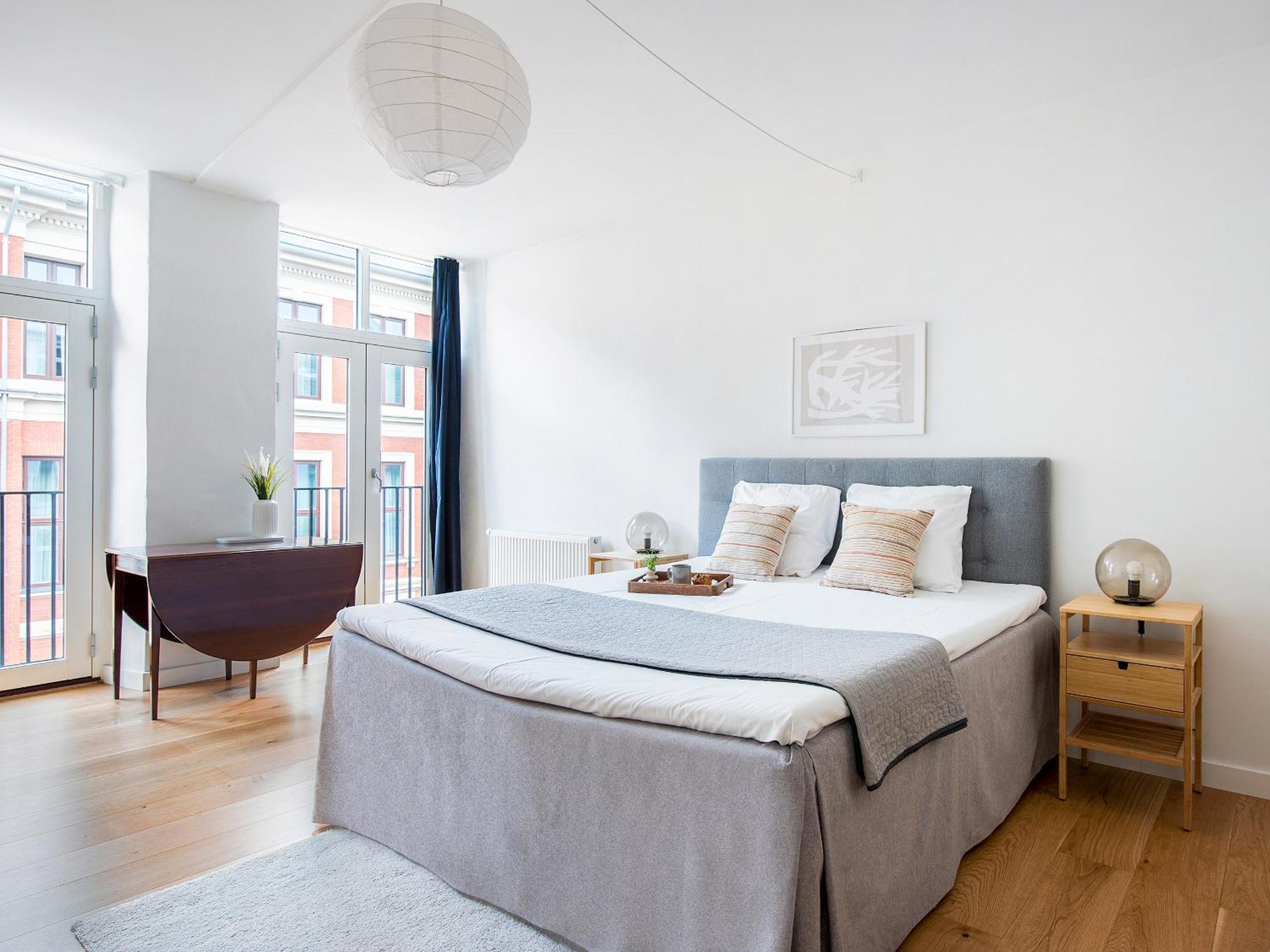 Leilighet Sanders Leaves - Chic Three-bedroom In Downtown København